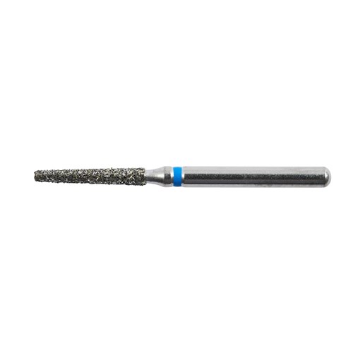 Henry Schein Diamond Bur - 172-014M - Flat Taper - Sterile - Single Patient - High Speed, Friction Grip (FG), 25-Pack