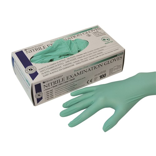 Henry Schein Gloves - Nitrile - Non Sterile - Powder Free - Bubblegum Scented - Medium, 100-Pack