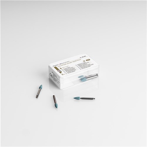 Henry Schein Maxima ZirconOxide Grinder - Slow Speed, Right Angle (RA) Shank - Point, 3-Pack