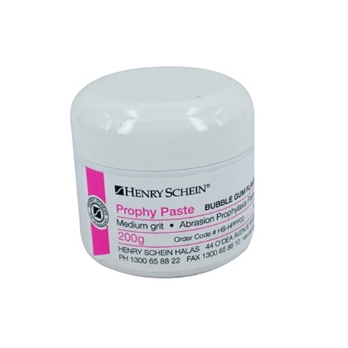 Henry Schein Prophy Paste - Medium - Bubble Gum - 200g