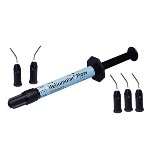 HELIOMOLAR FLOW 410/D3 Syringe 1.6g & 5 x Tips