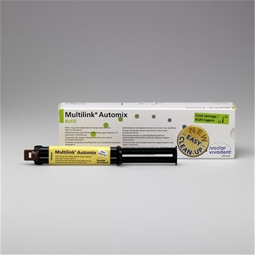 Ivoclar Multilink - Automix Refill - Yellow - 9g Syringe