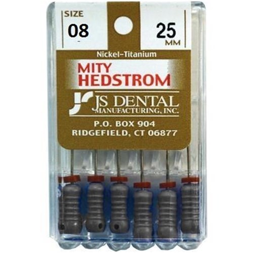 Hedstrom File 25mm Size 08 Pack of 6