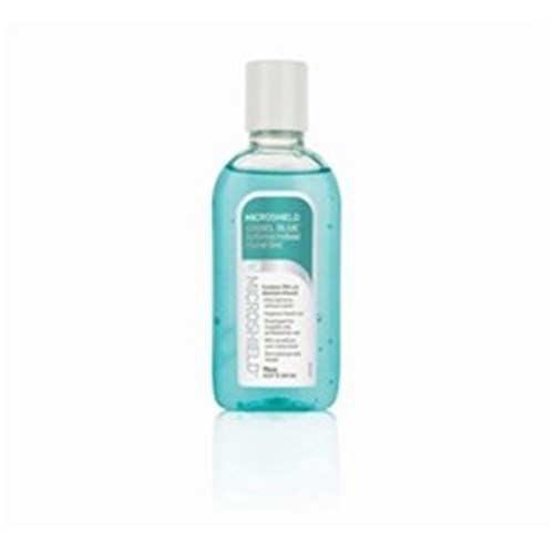 MICROSHIELD Angel Blue Hand Gel Antimirobial 100ml Bottle