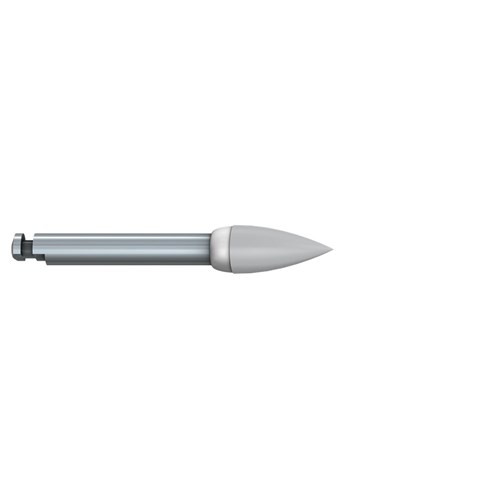Komet Ceramic Polisher - 94000F - Grey - Fine - Size 030 - Slow Speed, Right Angle (RA), 5-Pack