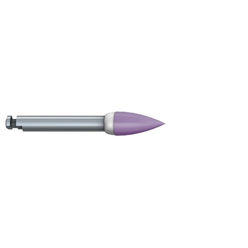 Komet Ceramic Polisher - 94000M - Pink - Medium - Size 030 - Slow Speed, Right Angle (RA), 5-Pack