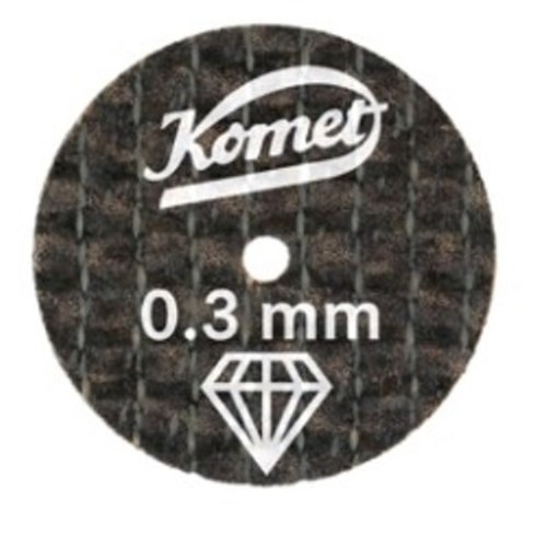 Separating Disc KOMET 0.3x20mm with Diamond Grit x 10