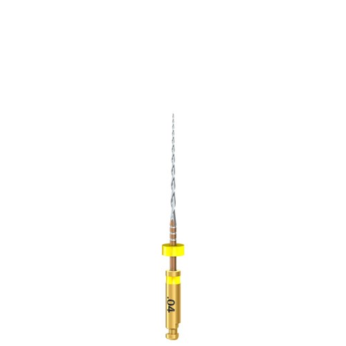 Komet FQ File - Length 25mm - Taper 04 - Size 020, 6-Pack