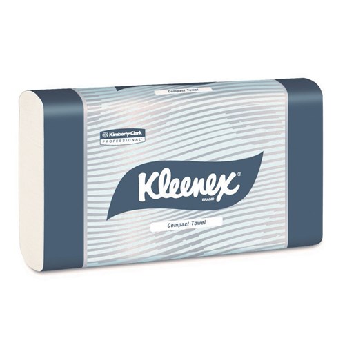 KLEENEX Compact Towel white 19.5 x 29cm 90 sheets Pk of 24