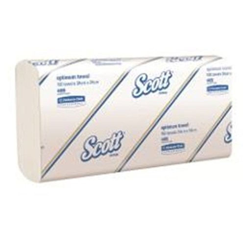 Scott Optimum Towel White 24 x 24cm Pk 150 Carton 16