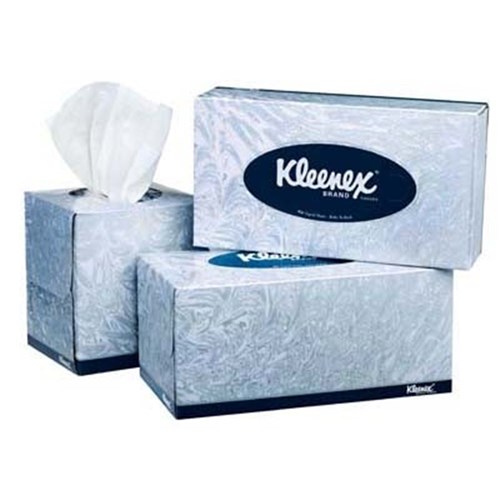 KLEENEX Facial Tissue 2ply Box of 200 Carton of 24