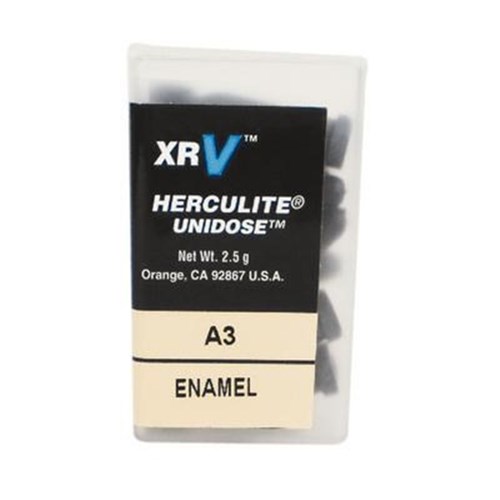 Kerr Herculite XRV - Enamel - Shade A3 - 0.25g Unidose, 20-Pack