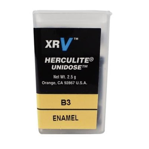 Kerr Herculite XRV - Enamel - Shade B3 - 0.25g Unidose, 20-Pack