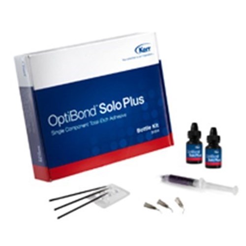 Kerr OptiBond Solo Plus - Bottle Kit - 5ml Bottles, 2-Pack with Gel Etchant and 20 Tips