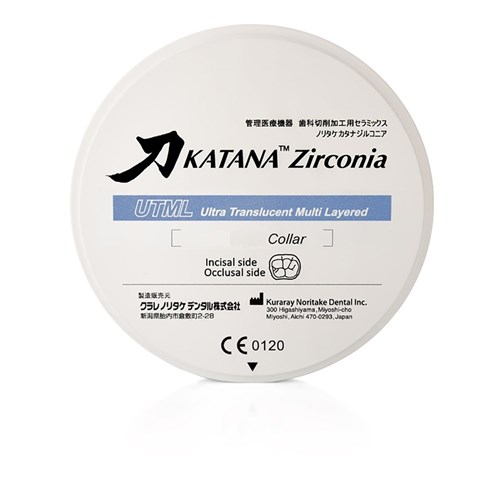 KATANA  UTML EA1 Collar 18mm Zirconia Disc 98.5mm