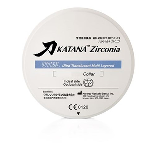 KATANA  UTML A2 Collar 14mm Zirconia Disc 98.5mm