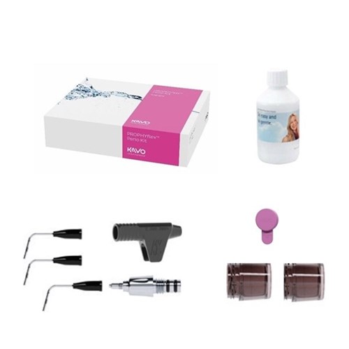 KaVo PROPHYflex 4 Perio Kit - Includes 3 Perio Tips, 20g PROPHYpearls Powder and Accessories