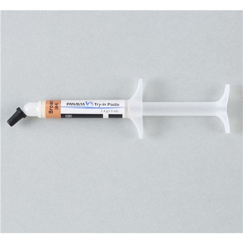 Kuraray Noritake PANAVIA V5 - Shade A4 Brown - Try in Paste - 1.8ml Syringe