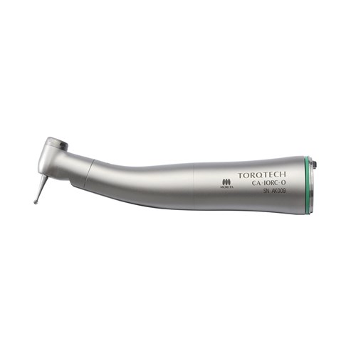 Morita TorqTech Series Handpiece - CA-10RC - Contra Angle - Green Band - 10:1 Speed - Reduction - Non-Optic