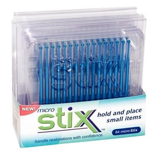 Microbrush MICRO STIX Orginal Blue Pack of 64