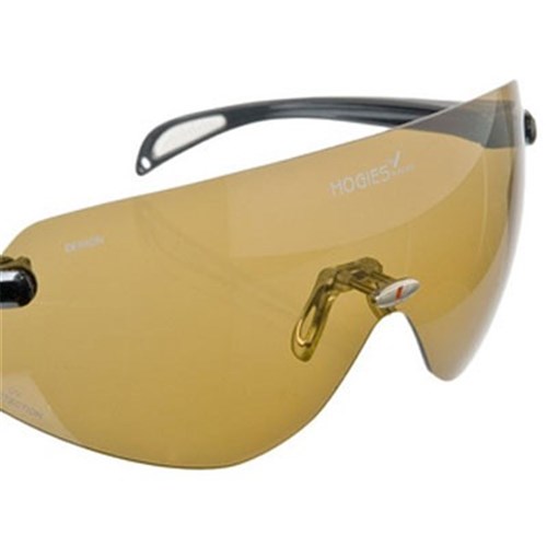 HOGIES Safety Glasses Tinted Black Frame