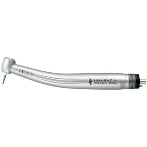 NSK Pana-Max2 Stainless Steel Contra Angle Handpiece - Push Button Chuck - Non-Optic - Midwest 4 Port