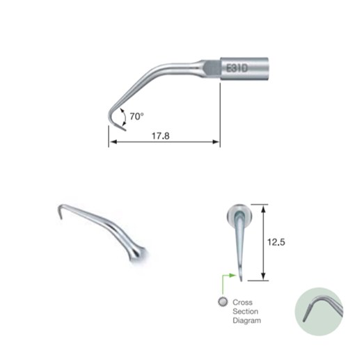 Endo Retrograde Tip E31D for NSK Varios Ultrasonic Scaler