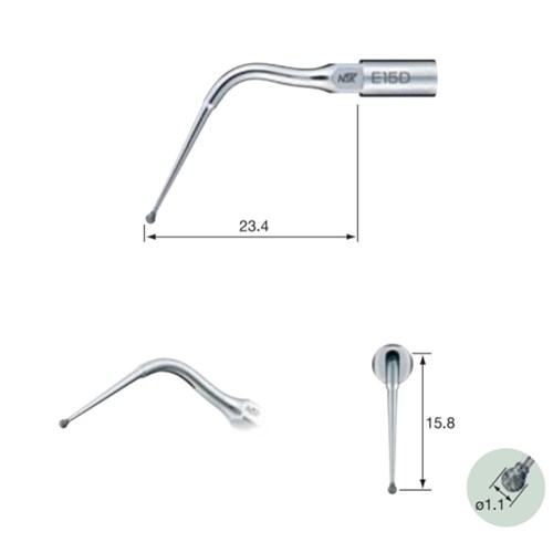 EndoTip E15D VariosUltrasonic Scaler Satelec Locating RC