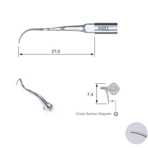 Perio Tip P2D for NSK Varios Ultrasonic Scaler & Satelec