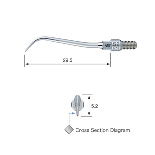 Tip S2 Sickle Type for 950 & S900 Air Scalers