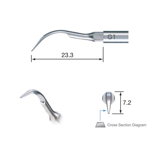 Scaling Tip G1-E for EMS Ultrasonic Scaler