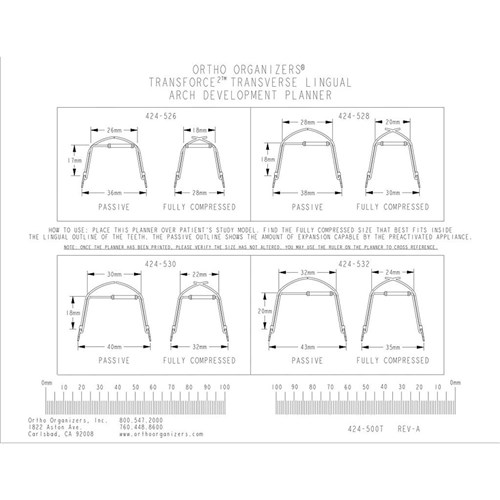 NAOL Transforce Transverse Arch Developer Planner