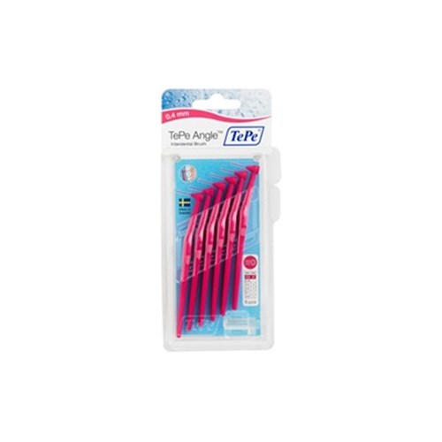 Tepe Angle Brush Pink 0.4mm Pack of 6