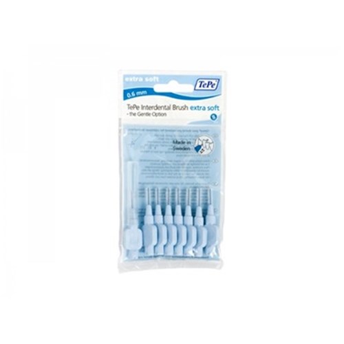 TePe Interdental Brush Pastel Blue X Soft Pack 0.6mm of 8