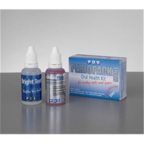 PERIO PACK Mini  Chloro Fluor Gel 30ml Brigh Teeth 30ml