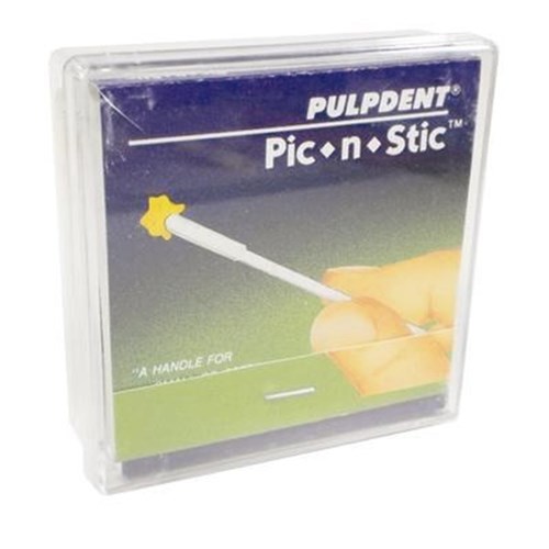 Pulpdent Pic n Stic - Handle for Small Objects, 60-Pack