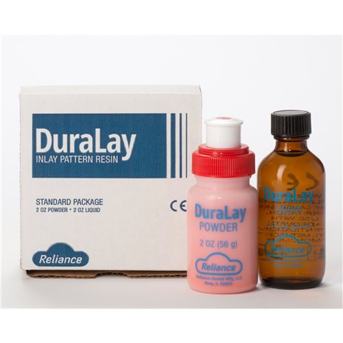 Reliance Duralay - Cold Cure Resin - Pink Set - 2oz Powder and 2oz Liquid