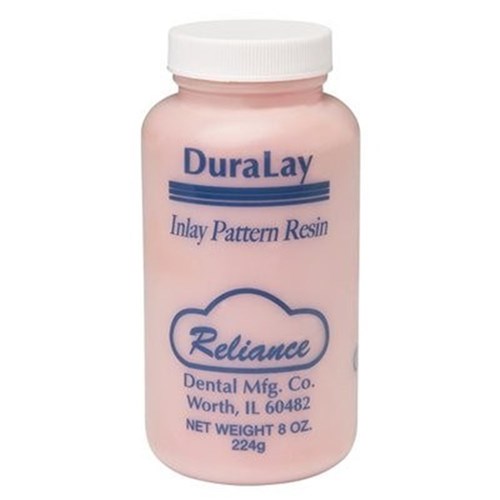 Reliance Duralay - Cold Cure Resin - Pink Powder - 2oz Bottle