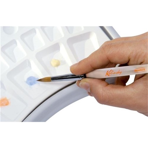 Renfert KOLINSKY Natural Bristle Brush - Size 1, 2-Pack