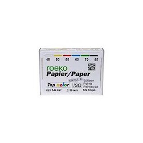 ROEKO Paper Points Asst 45-80 Colour Coded Draw Box of 120