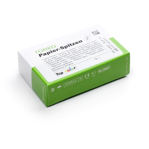 ROEKO Top Colour Paper Points Size 15 White Cellpack Box 180