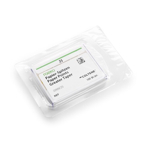 ROEKO Paper Pts Greater Taper .06 #35 drawer box 100pcs