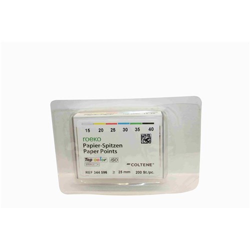 Roeko Top Colour Paper Points - Assorted - 15-40, 200-Pack