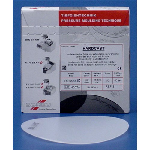 Hardcast 125 x 0.6 mm Round Pack of 10 for Copings