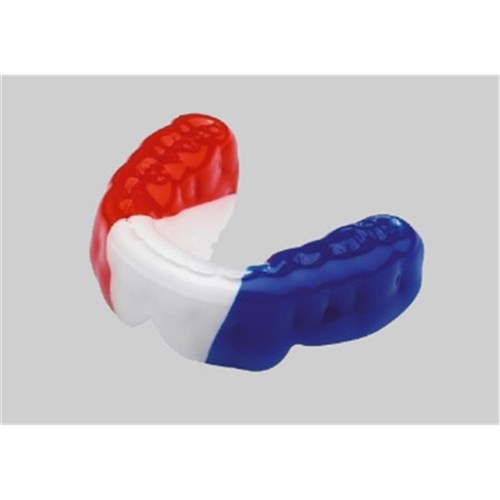 Bioplast 125 x 3.0 mm Blue White Red Round Pack of 10