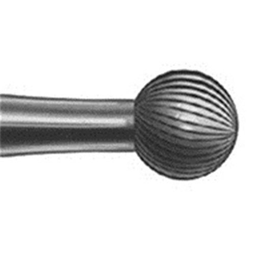 Komet Steel Bur - 41-018 - Finisher - Round - Slow Speed, Right Angle (RA), 6-pack