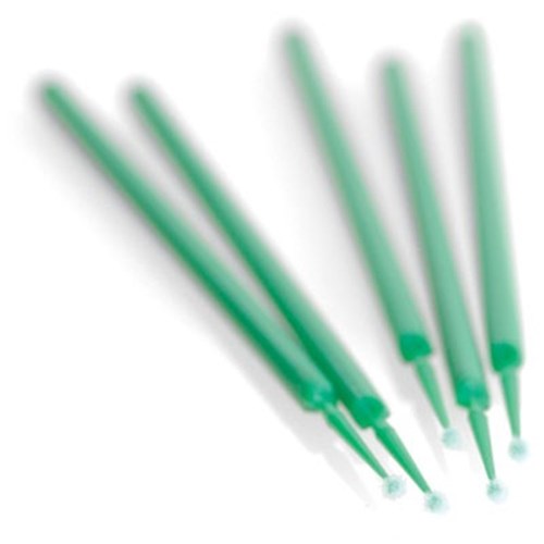 SDI Points - Disposable Brush Applicators - Fine - Light Green, 400-Pack