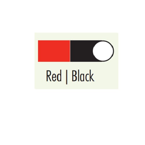 BRITEGUARD Mouthguard 2 Clr Red-Black 4 x 125mm Rd