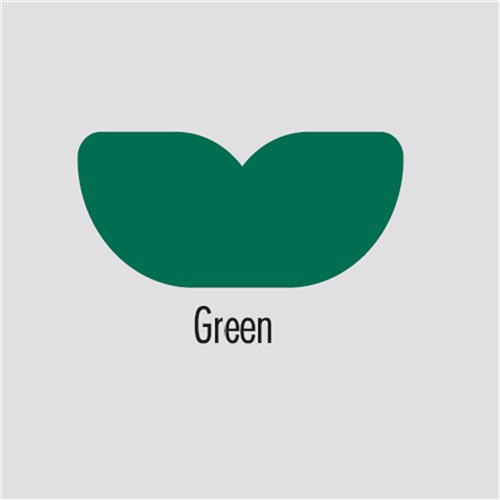 BRITEGUARD Mouthguard 4mm Green 125mm Round