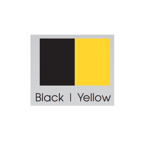 BRITEGUARD Mouthguard 5mm Black and Yellow Square